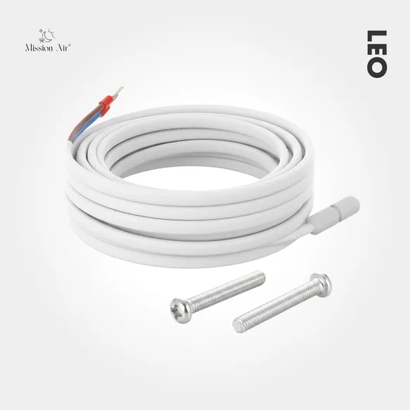 regulator temperatury LEO WiFi zestaw biały