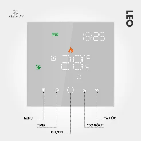 LEO WiFi Programmable Temperature Controller | White