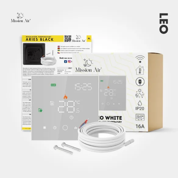 LEO WiFi Programmable Temperature Controller | White