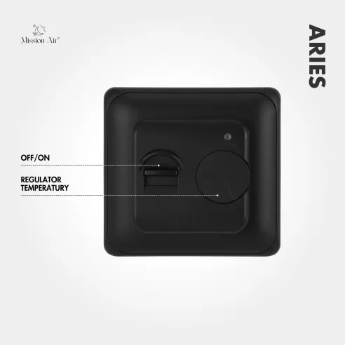 ARIES Manual Temperature Controller | Black