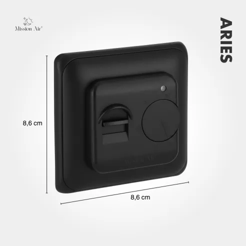 ARIES Manual Temperature Controller | Black