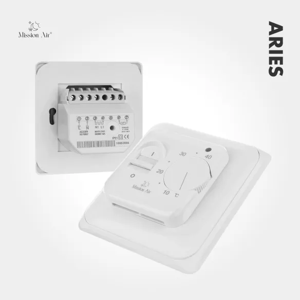 ARIES Manual Temperature Controller | White