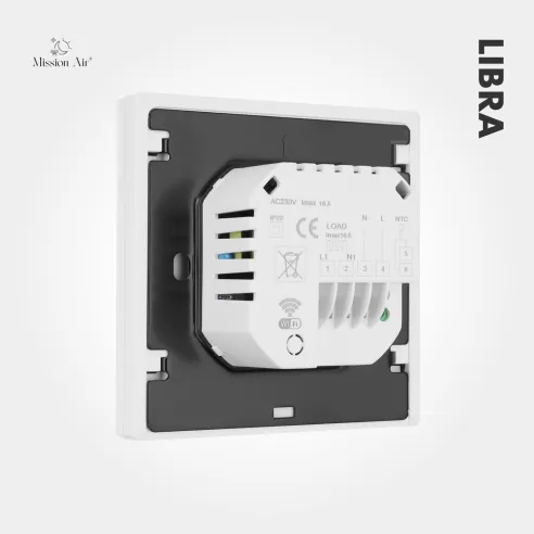 LIBRA WiFi Programmable Temperature Controller | White