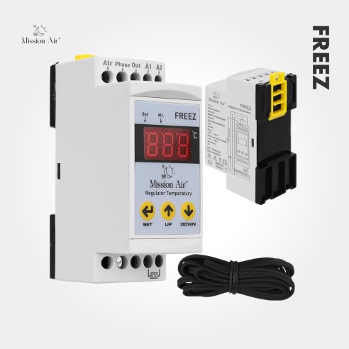 FREEZ Temperature Controller | DIN Rail, –30 °C to 150 °C, NTC Sensor
