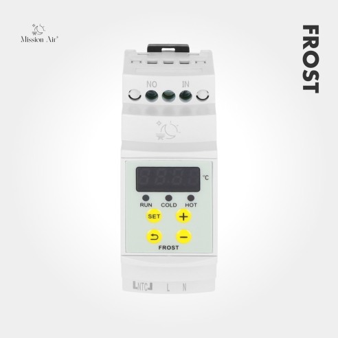 FROST Temperature Controller | DIN Rail, –20 °C to 100 °C, NTC Sensor