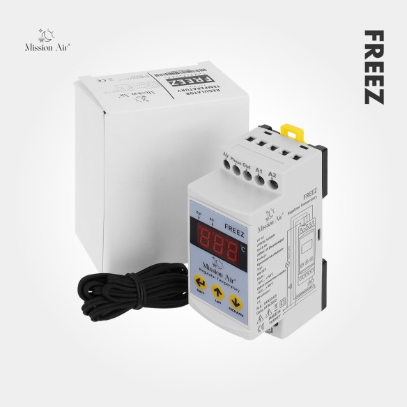 FREEZ Temperature Controller | DIN Rail, –30 °C to 150 °C, NTC Sensor