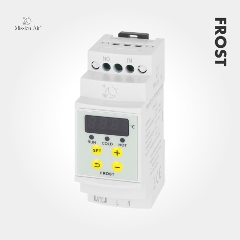 FROST Temperature Controller | DIN Rail, –20 °C to 100 °C, NTC Sensor