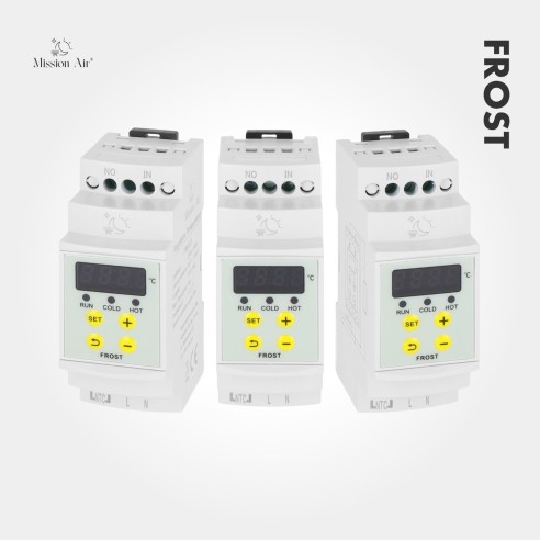 FROST Temperature Controller | DIN Rail, –20 °C to 100 °C, NTC Sensor