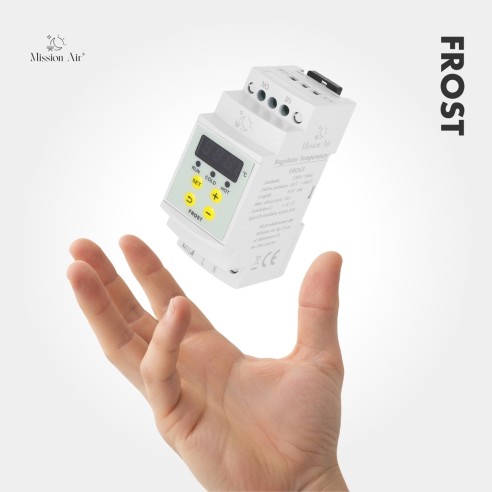 FROST Temperature Controller | DIN Rail, –20 °C to 100 °C, NTC Sensor