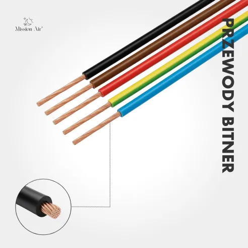 Bitner Power Cables 1 × 2.5 mm² | 2 × 5 m