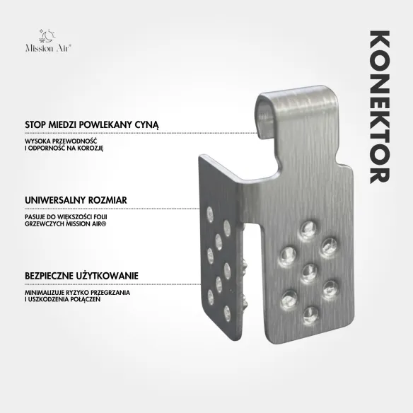 Infrared Heating Film Connection Connector