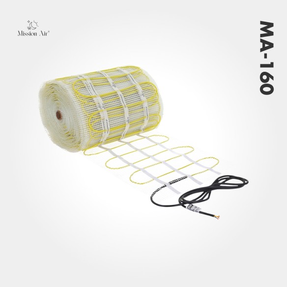 MA-160 W/m² Heating Mat Set | For Tiles, Electric Underfloor Heating