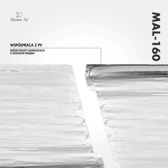 Mata grzewcza MAL-160 – łączenie pasów folii