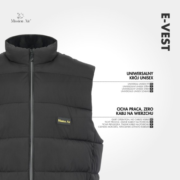E-VEST Heated Vest | USB Powered, Men’s & Women’s