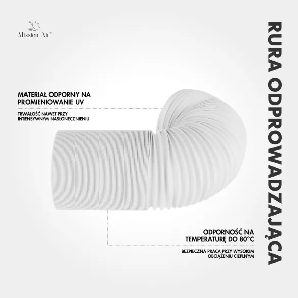 Air Conditioner Exhaust Hose | 13 cm, 3 m Length