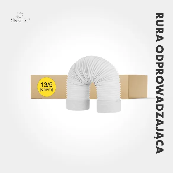 Rura do klimatyzatora 13 cm przykład