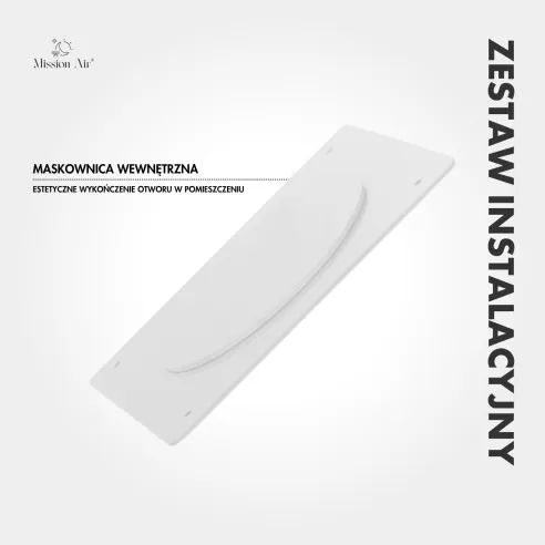 Zestaw instalacyjny do klimatyzatora rura 13 cm elementy zestawu