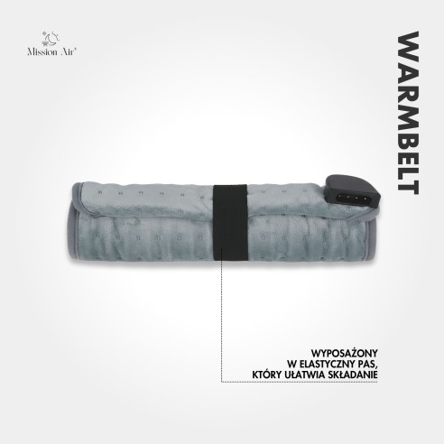 WARMBELT Heated Belt | Electric, For Back Support