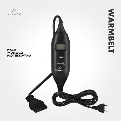 WARMBELT Heated Belt | Electric, For Back Support