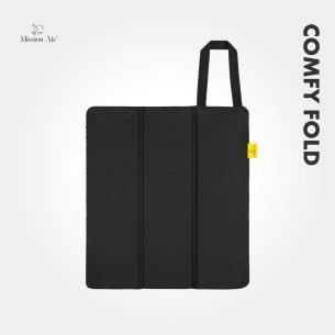 ComfyFold 44 × 40 cm Heated Cushion | Electric, Foldable, Black 2