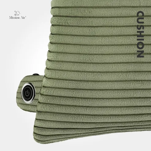 CUSHION 50 × 30 cm Heated Cushion | Electric, Green