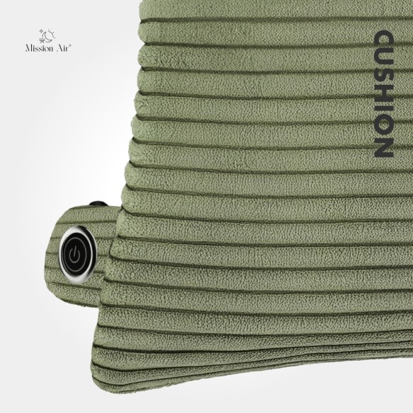 CUSHION 50 × 30 cm Heated Cushion | Electric, Green