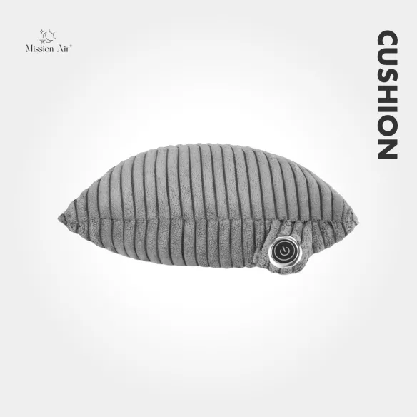 CUSHION 50 × 30 cm Heated Cushion | Electric, Grey