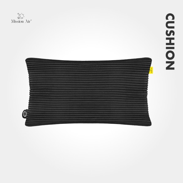 CUSHION 50 × 30 cm Heated Cushion | Electric, Black