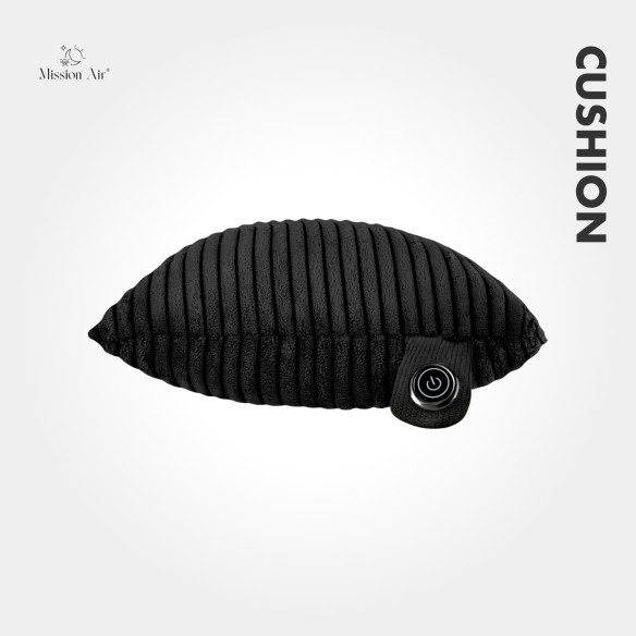 CUSHION 50 × 30 cm Heated Cushion | Electric, Black