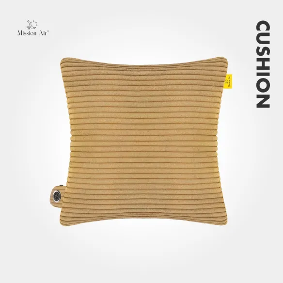 CUSHION 40 × 40 cm Heated Cushion | Electric, Beige