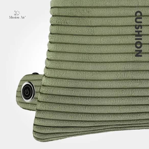 CUSHION 40 × 40 cm Heated Cushion | Electric, Green