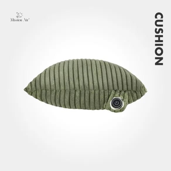 CUSHION 40 × 40 cm Heated Cushion | Electric, Green