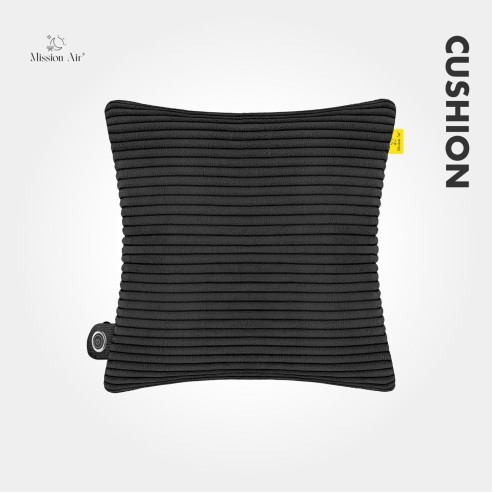 Poduszka grzewcza CUSHION 40×40 cm | Elektryczna, czarna