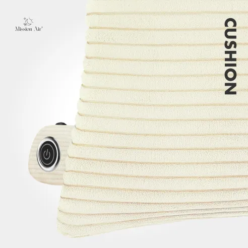 CUSHION 40 × 40 cm Heated Cushion | Electric, White