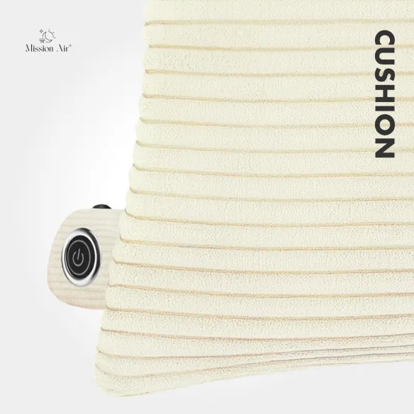 CUSHION 40 × 40 cm Heated Cushion | Electric, White