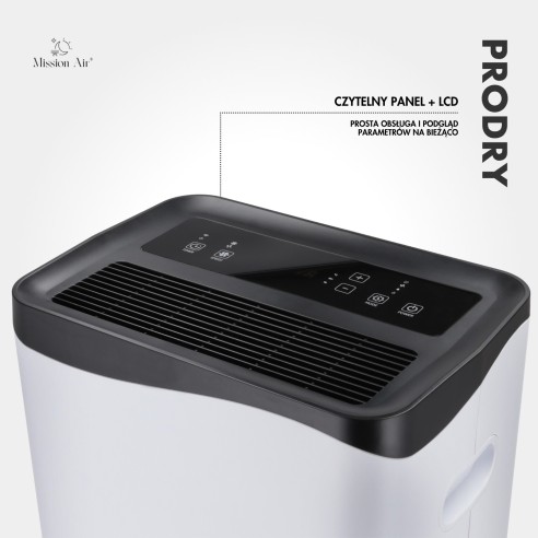 PRODRY 50 L/24 h Dehumidifier | Home Use, for up to 125 m²