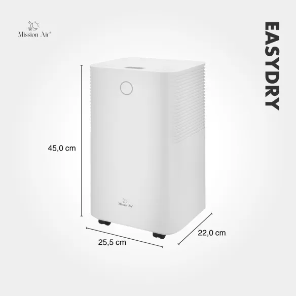 EASYDRY 12 L/24 h Dehumidifier | Home Use, for up to 30 m²