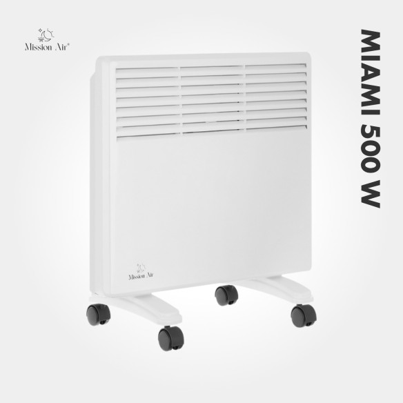 MIAMI 500 W Convector Heater | Electric, White