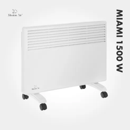 MIAMI 1500 W Convector Heater | Electric, White