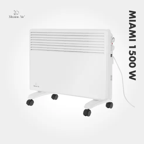 MIAMI 1500 W Convector Heater | Electric, White