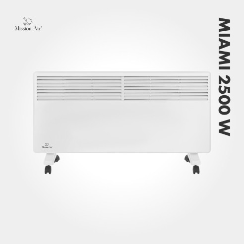 MIAMI 2500 W Convector Heater | Electric, White