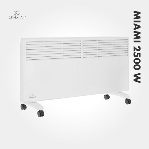 MIAMI 2500 W Convector Heater | Electric, White