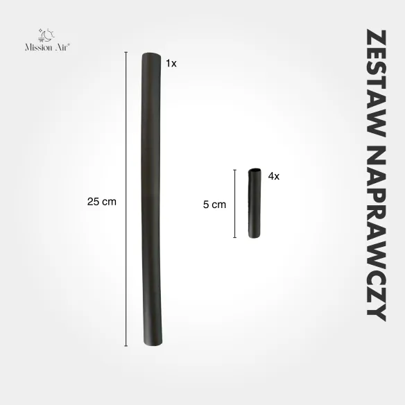 Zestaw naprawczy do kabli grzewczych osłony i tuleje ochronne