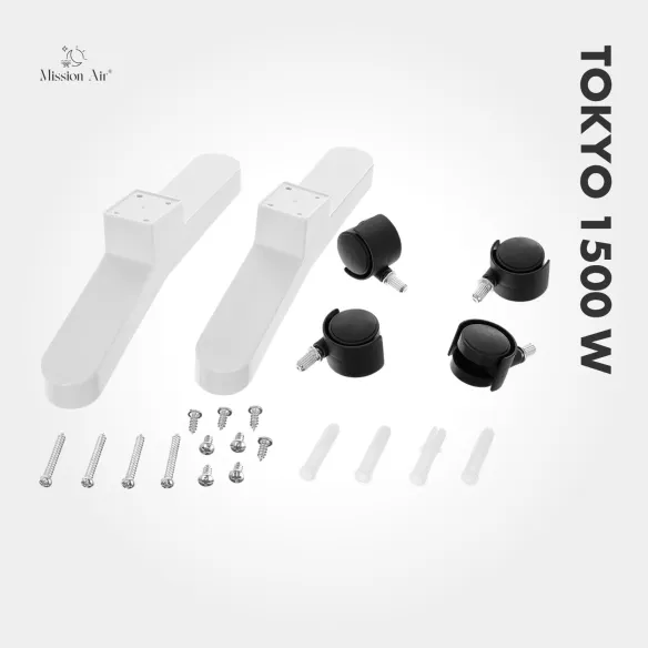 Grzejnik konwektorowy TOKYO 1500 W | WiFi, Elektryczny, Biały