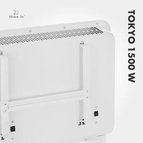 Grzejnik konwektorowy TOKYO 1500 W | WiFi, Elektryczny, Biały