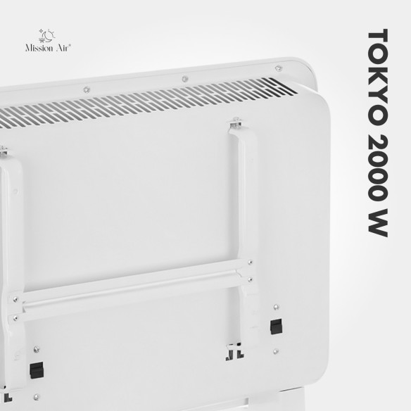 TOKYO 2000 W Convector Heater | WiFi, Electric, White