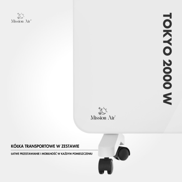 TOKYO 2000 W Convector Heater | WiFi, Electric, White