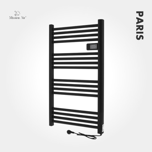PARIS 500 W Bathroom Ladder Heater | Black