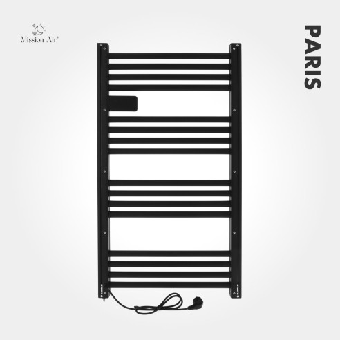 PARIS 500 W Bathroom Ladder Heater | Black