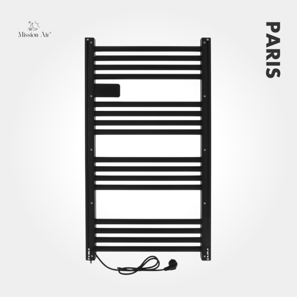 PARIS 500 W Bathroom Ladder Heater | Black